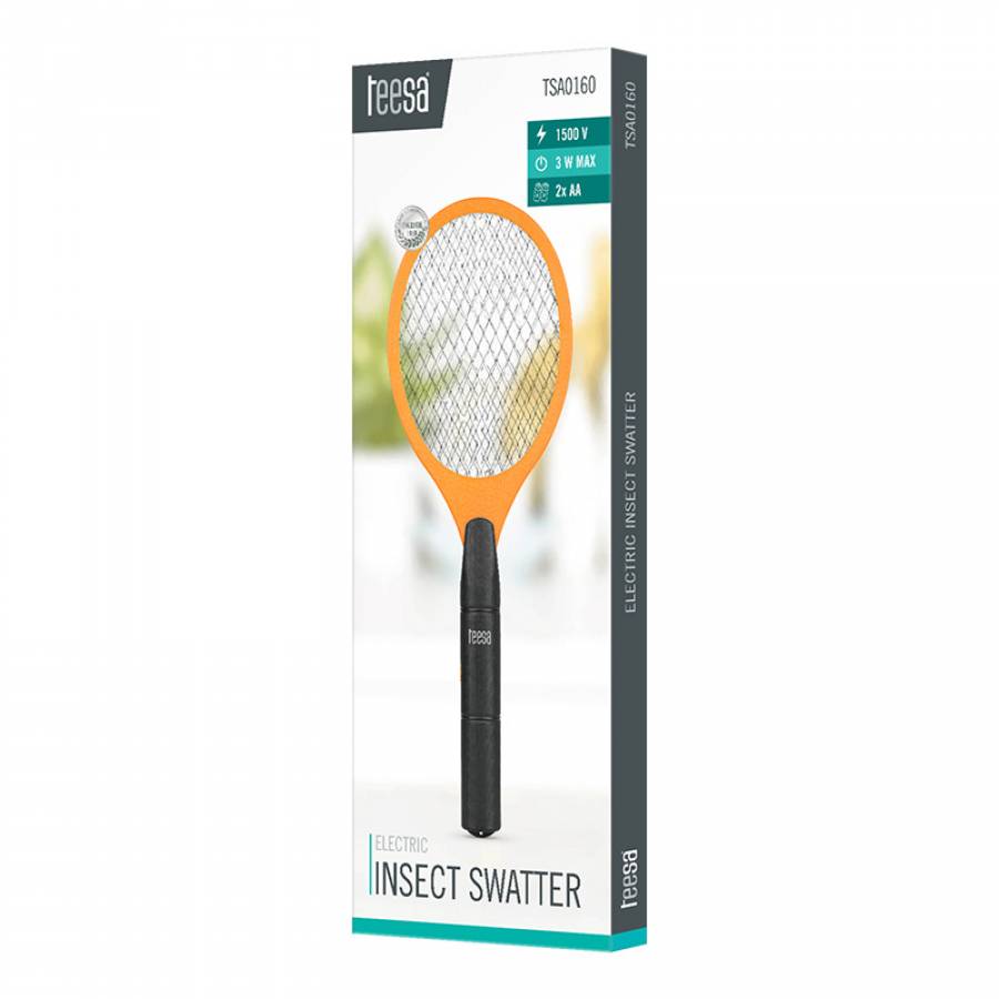 Neutralizare insecte instant, structură plasă ergonomică, indicator activitate