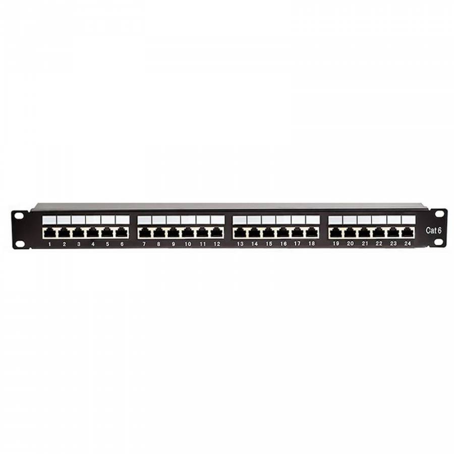 Patch Panel 24 Porturi UTP Cat 5e Krone+110 E - Montabil in Rack