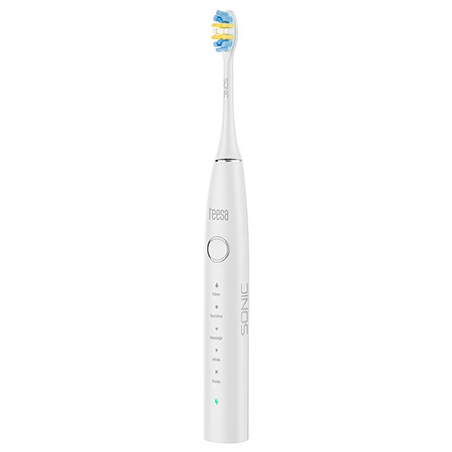 Periuta Electrica Sonic Teesa - Alb luminos, eficienta maxima.