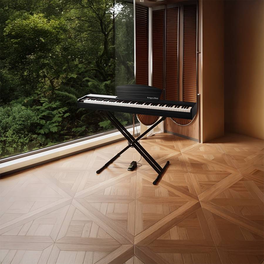 Pian Digital Kmdp-45 Negru Kruger&matz