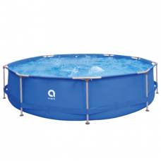 Piscina Rotund Metal 366 H76 Filtru Rezistent