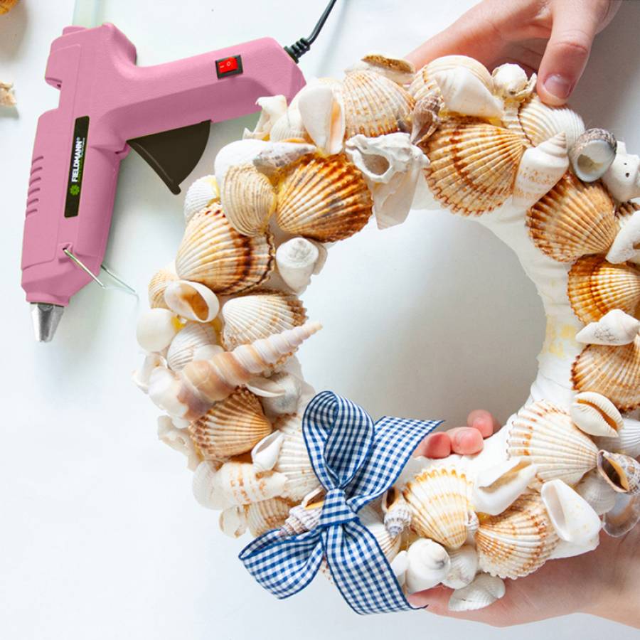 Pistol Lipit Silicon 100W cu Accesorii Incluse