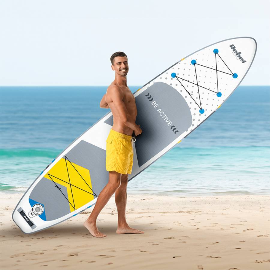 Placa gonflabilă SUP Rebel Active pentru Stand Up Paddle