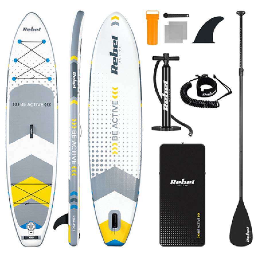 Placa gonflabilă SUP Rebel Active pentru Stand Up Paddle