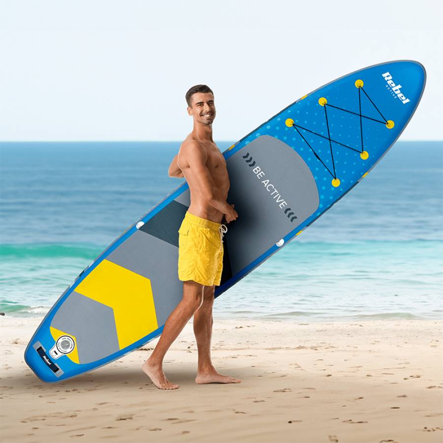 Stand Up Paddle SUP Gonflabil Rebel Active Kit complet