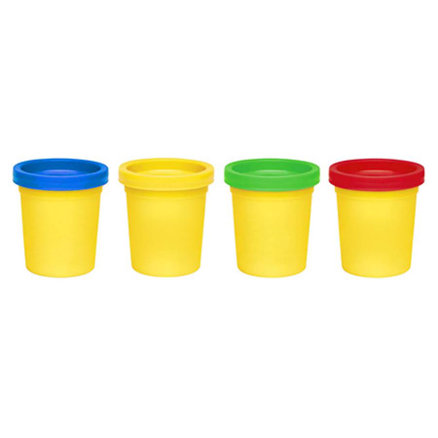 Pachet Plastilina 4 Culori 40g Non-Toxică Heroes