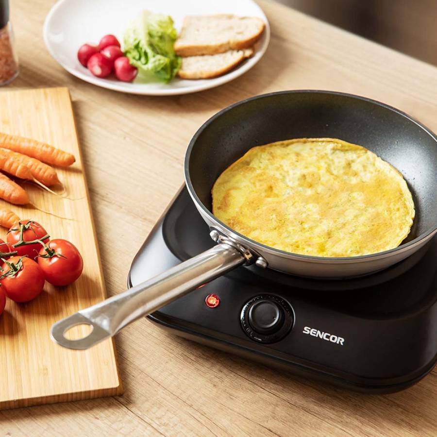 Plita Electrica 1200w, Protectie Supraîncălzire, Antiaderent