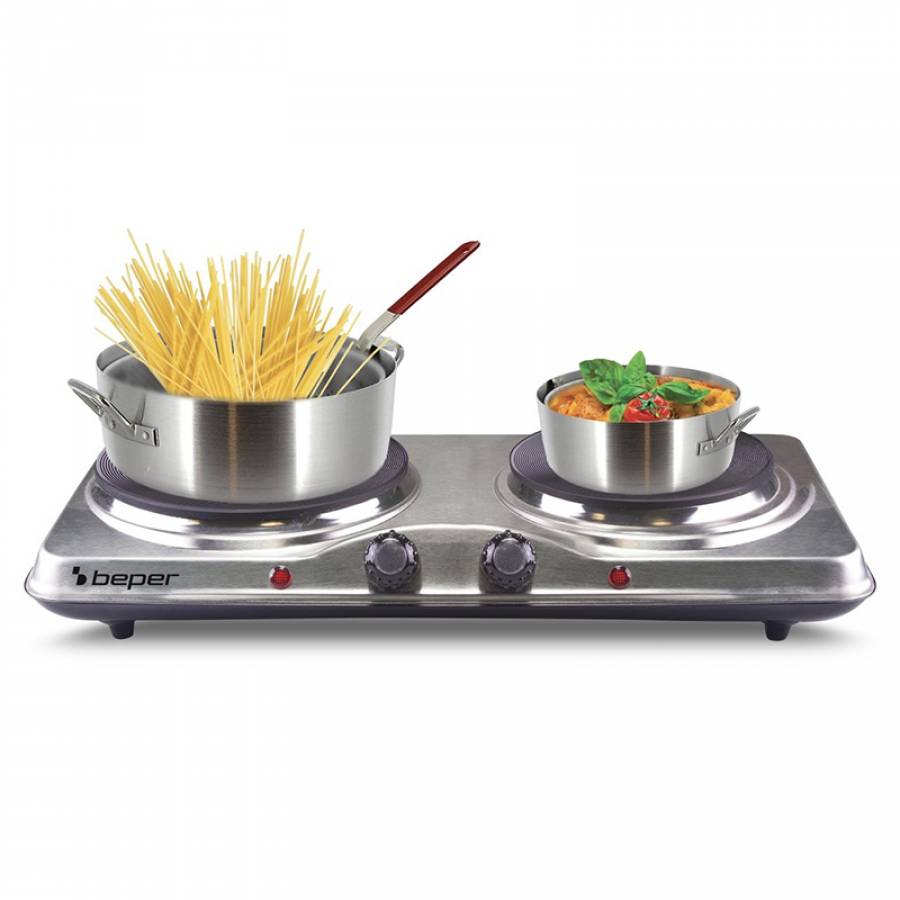 Plita de gatit cu doua arzatoare, marca Beper.