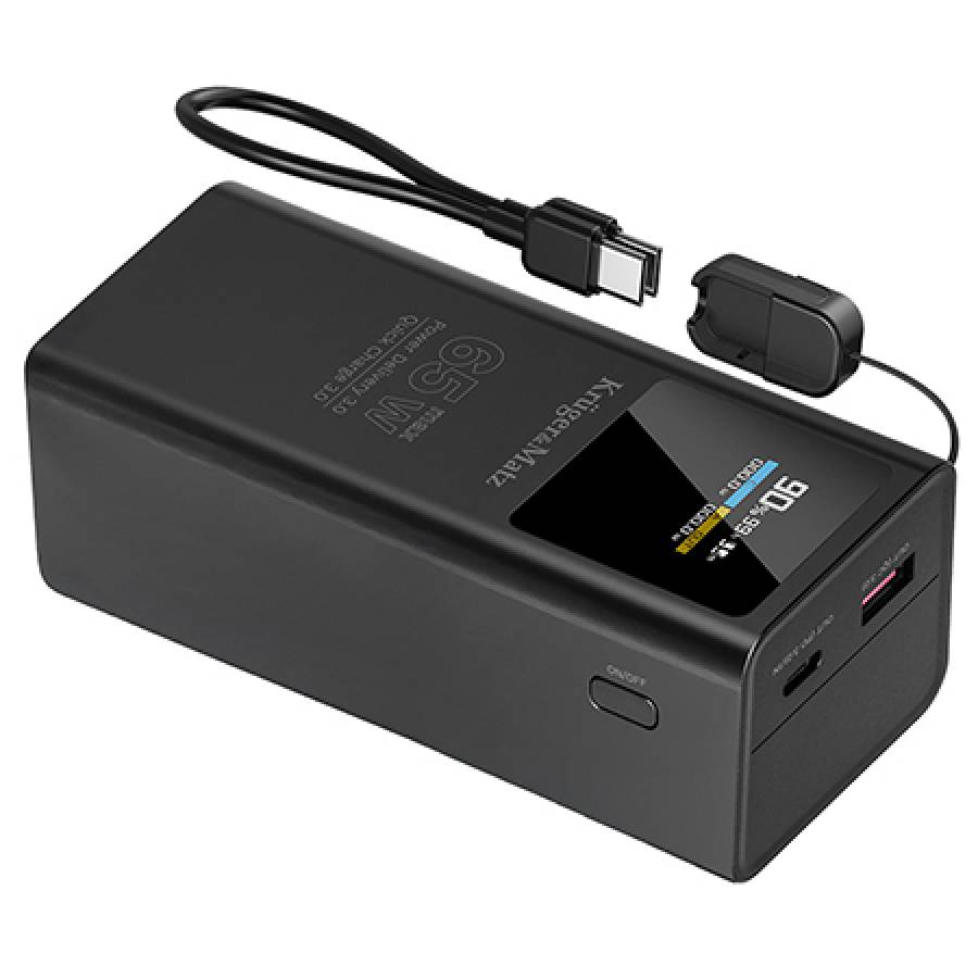 Baterie portabila 20000 mAh Li-ion 65W Quick Charge PD Kruger&Matz