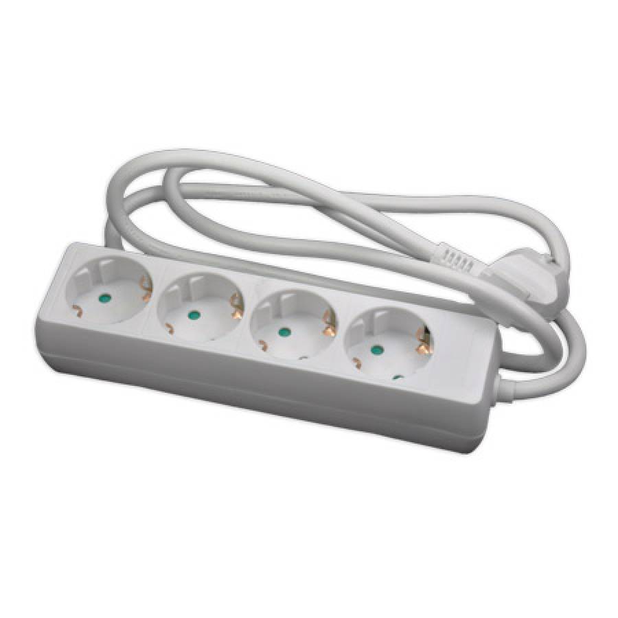 Prelungitor marca KEMOT, 4 posturi, 1.5m (3x1.0mm)