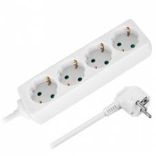 Prelungitor Compact Detasabil Cu 4 Prize si 2 Metriitere