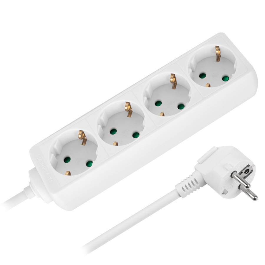 Prolungator 4 Prize Fara Intrerupator 3x1.5mm 3.0m Rebel