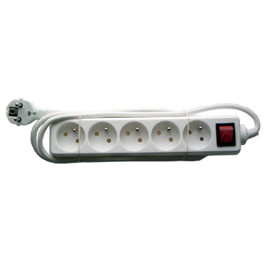 Prelungitor 5 Prize Cu Intrerupator 3x1.0mm 1.5m Rebel
