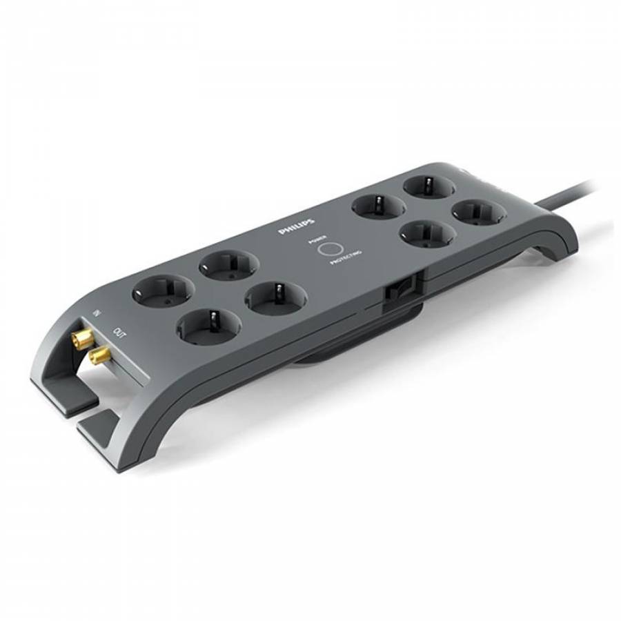 Surge Protector Philips SPN5185A cu Protectie la Supratensiune