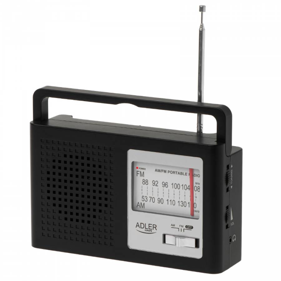 Radio AM/FM cu Antena si Conectivitate Versatila Adler