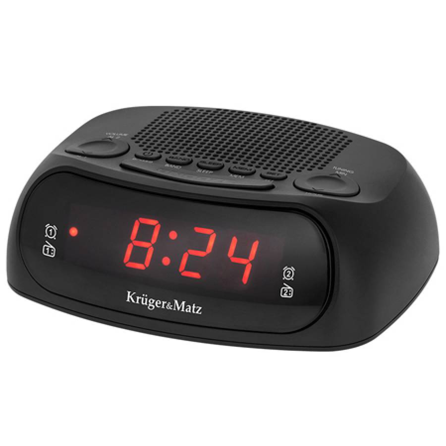 Ceas desteptator cu radio AM FM Kruger&matz