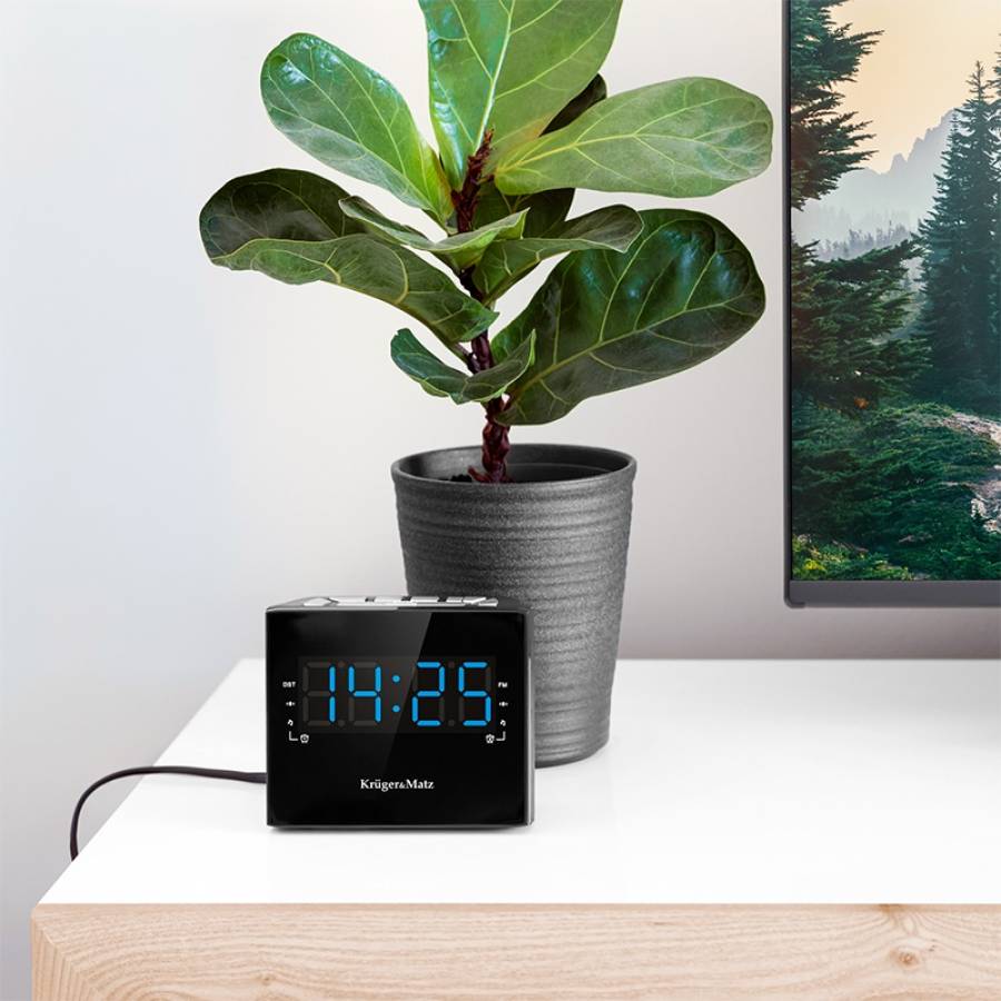 Ceas Desteptator Radio cu Afisaj LED Kruger&Matz KM 821.