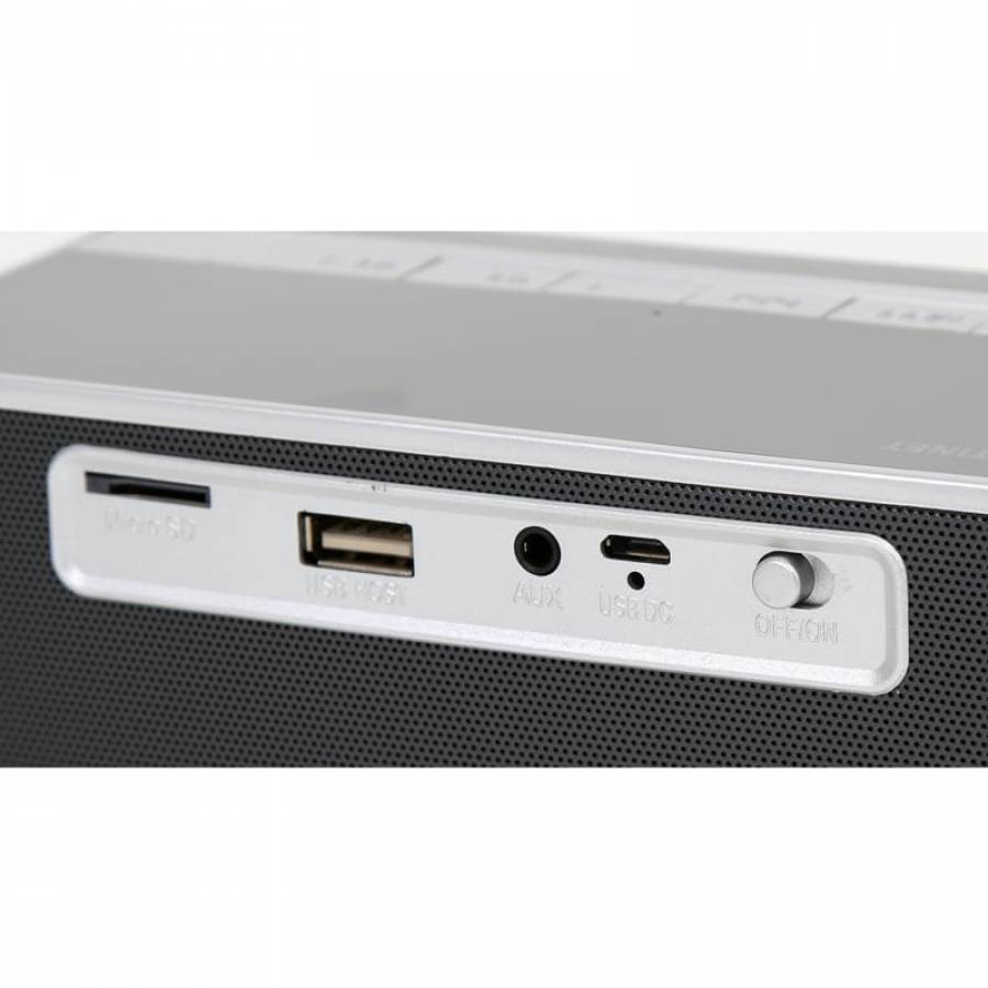 Difuzor Bluetooth Radio Fm Platinet Cu Ceas