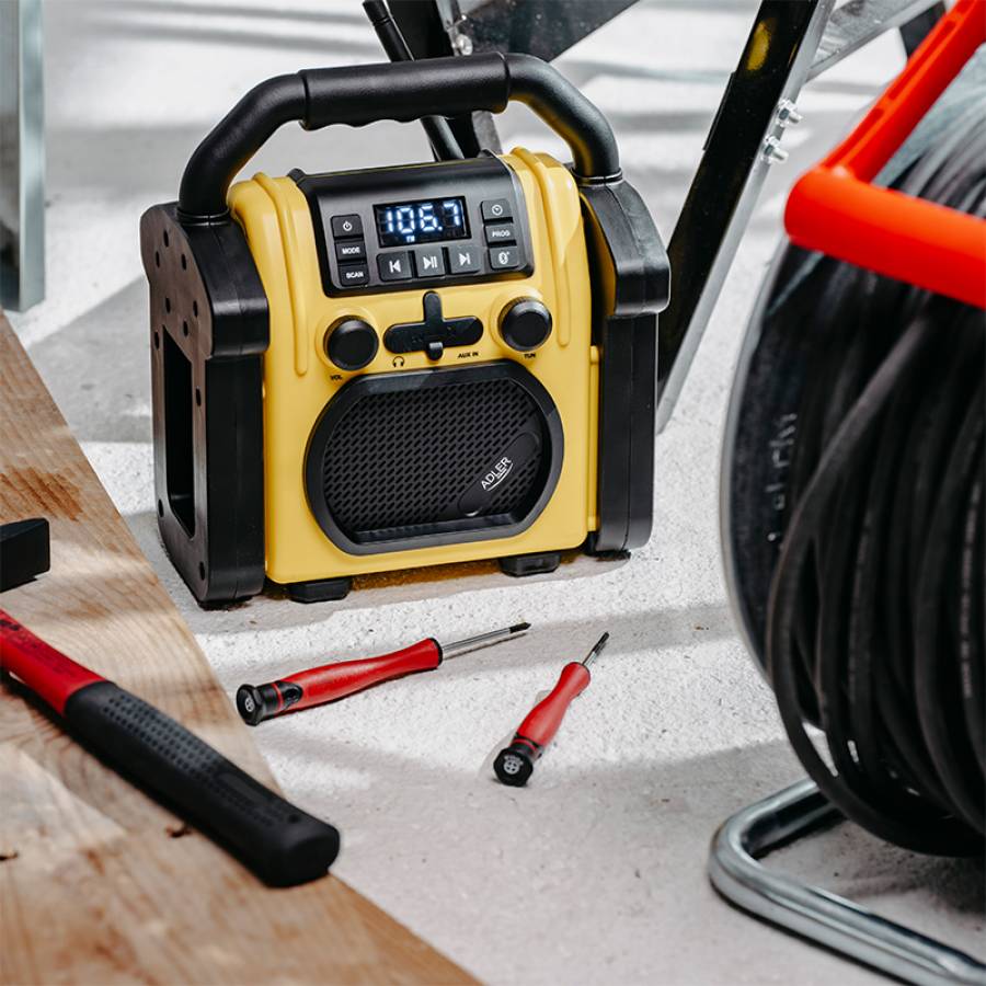 Radio Bluetooth Portabil Dur Ipx54 - AD 1911 Adler