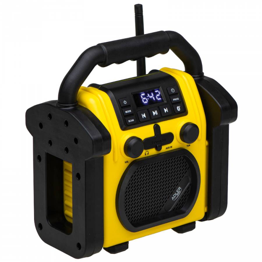 Radio Bluetooth Portabil Dur Ipx54 - AD 1911 Adler