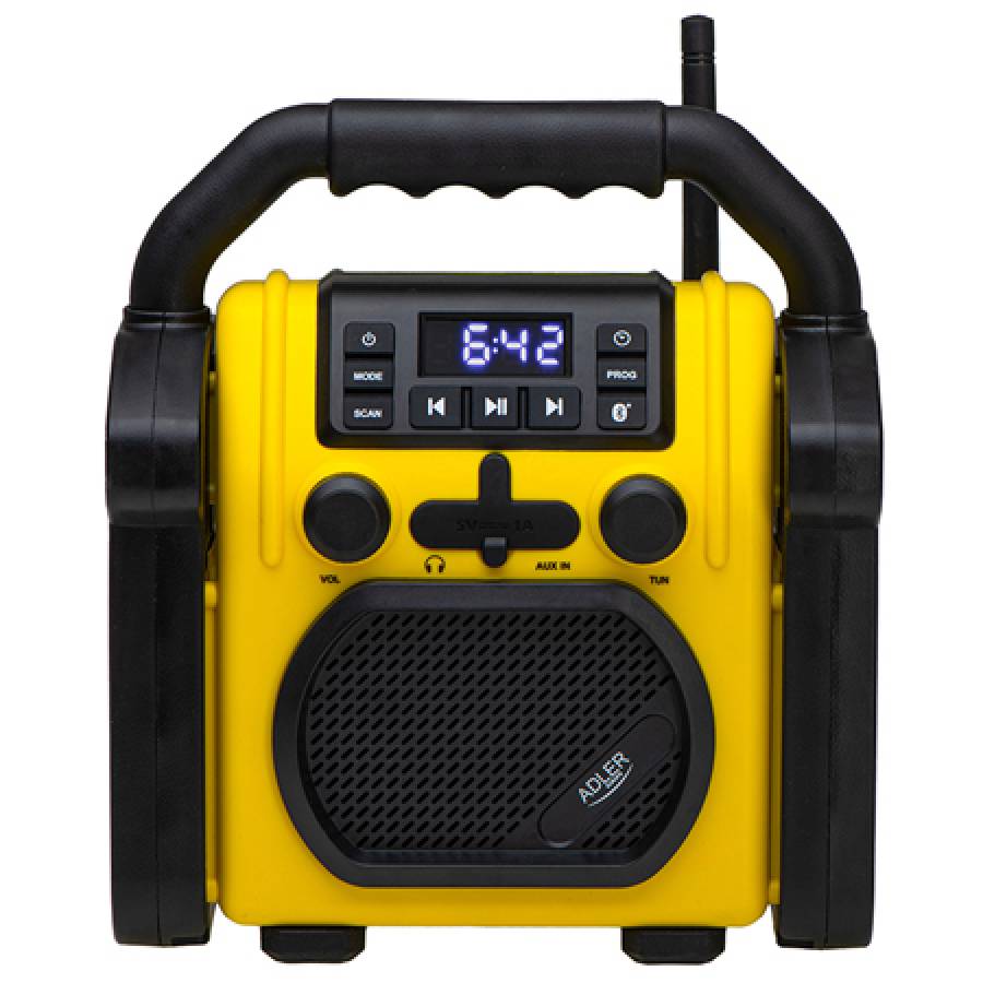 Radio Bluetooth Portabil Dur Ipx54 - AD 1911 Adler