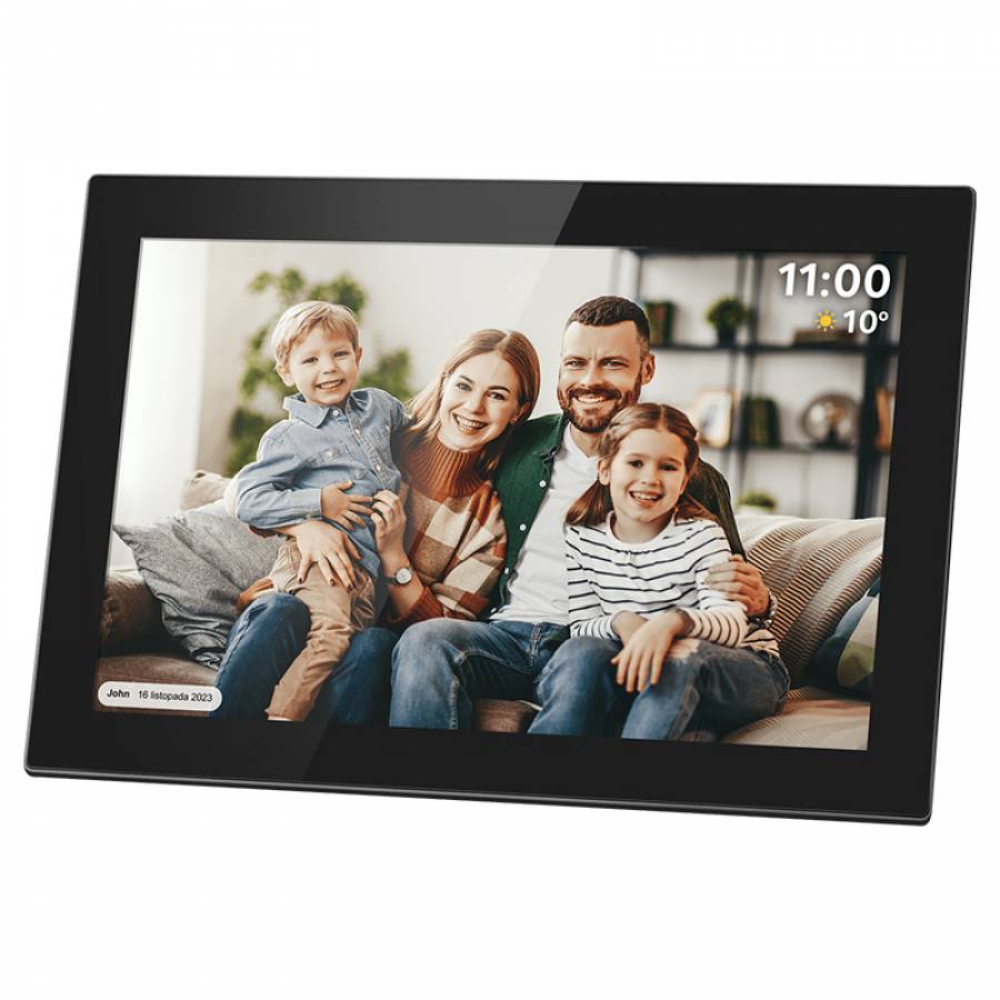 Rama foto digitala cu wifi, diagonala 10.1 inch, marca Kruger&matz.