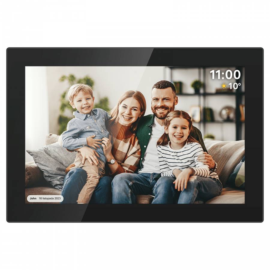 Rama foto digitala cu wifi, diagonala 10.1 inch, marca Kruger&matz.