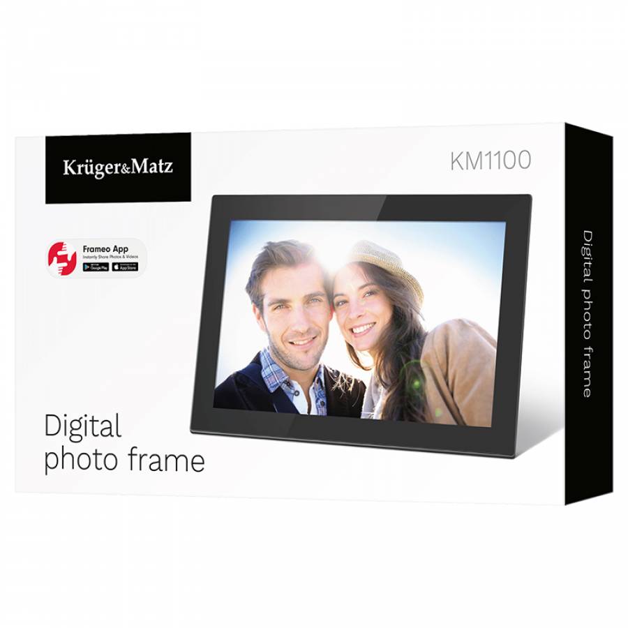 Rama foto digitala cu wifi, diagonala 10.1 inch, marca Kruger&matz.