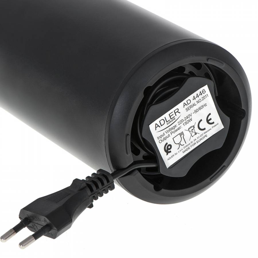 Rasnita Cafea Electrica Cu Tolba Nera Adler