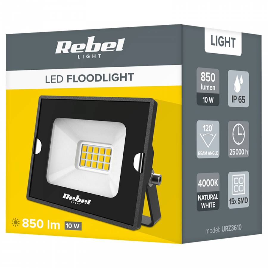 Reflector LED 10W 4000K 230V