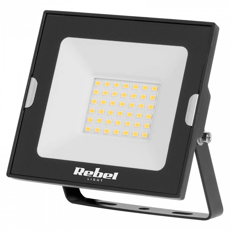 Reflector LED Alb Rece IP65 Economica