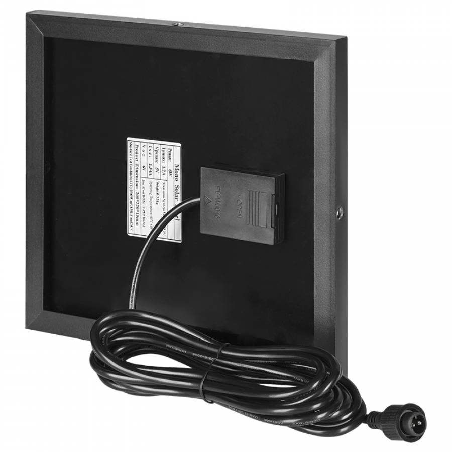 Reflector Led 60w 6800 Panou Solar 6w Telecomanda Rebel