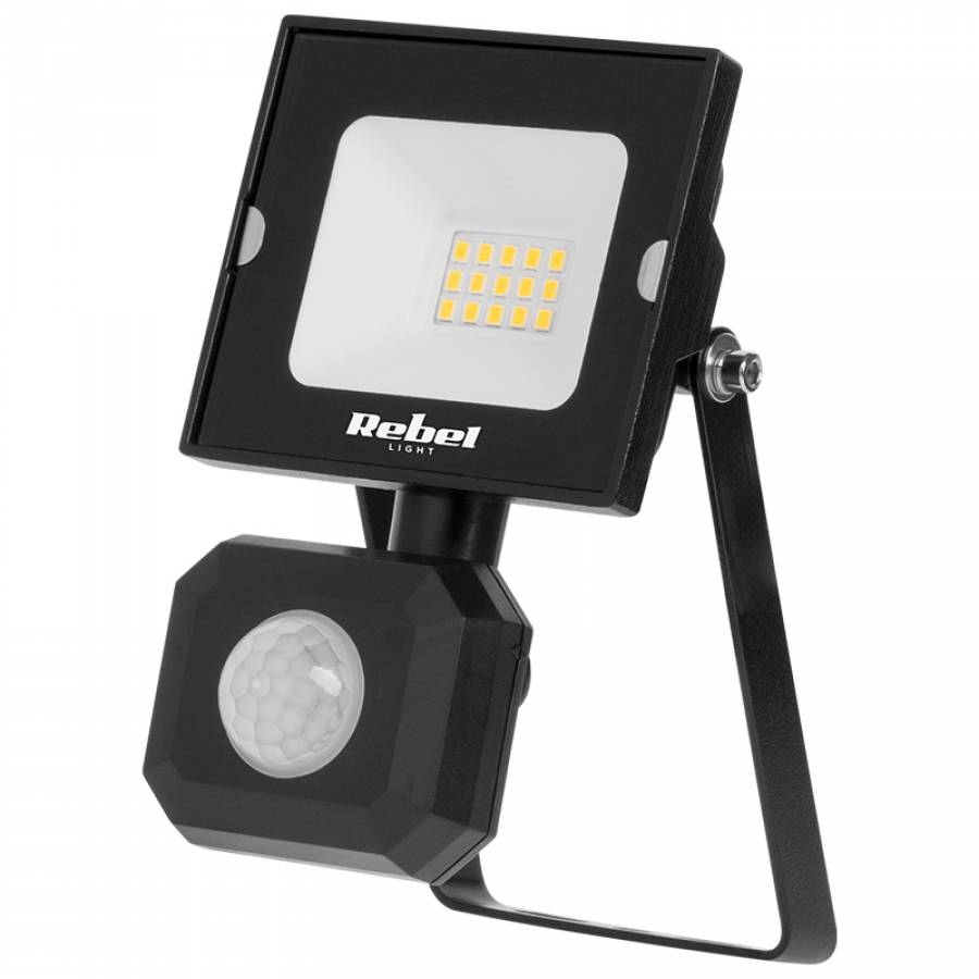 Lampa cu Senzor de Miscare LED 10W 6500K 230V Rebel