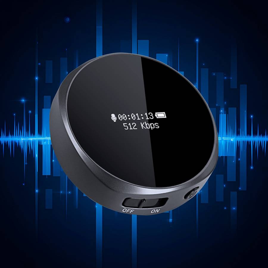 Inregistrare audio de calitate superioara, compact si usor de folosit.