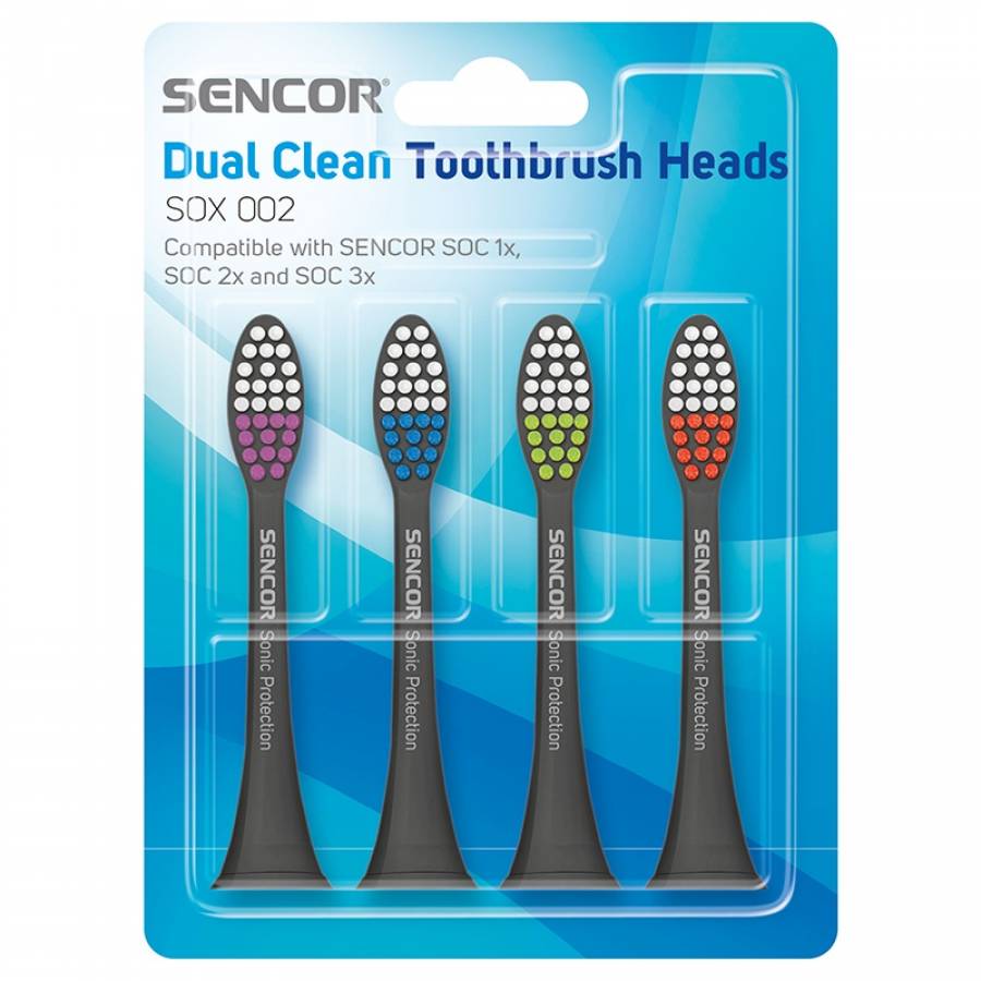 Capete Periuta Dinti Sonic Protect - Set 4 buc