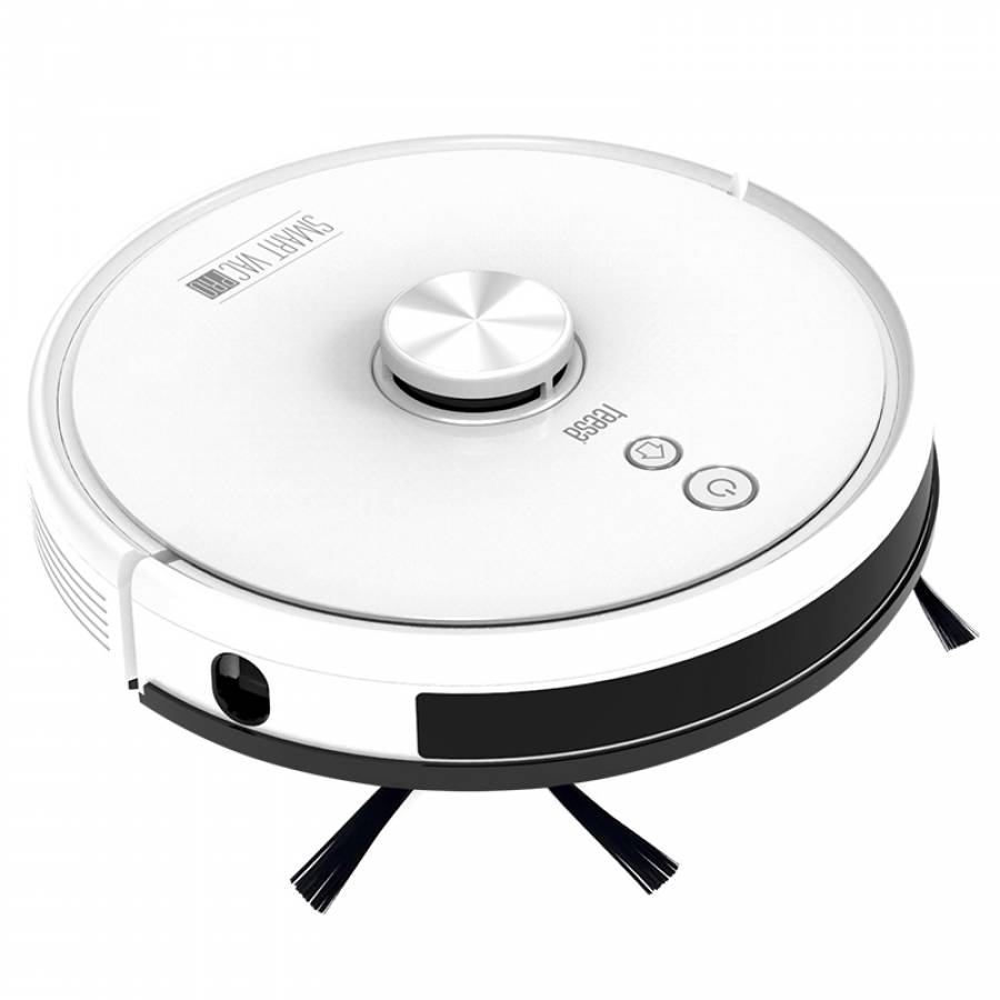 Robot Aspirator Smart Vac - Curățenie programabilă, cartografie, filtru HEPA.