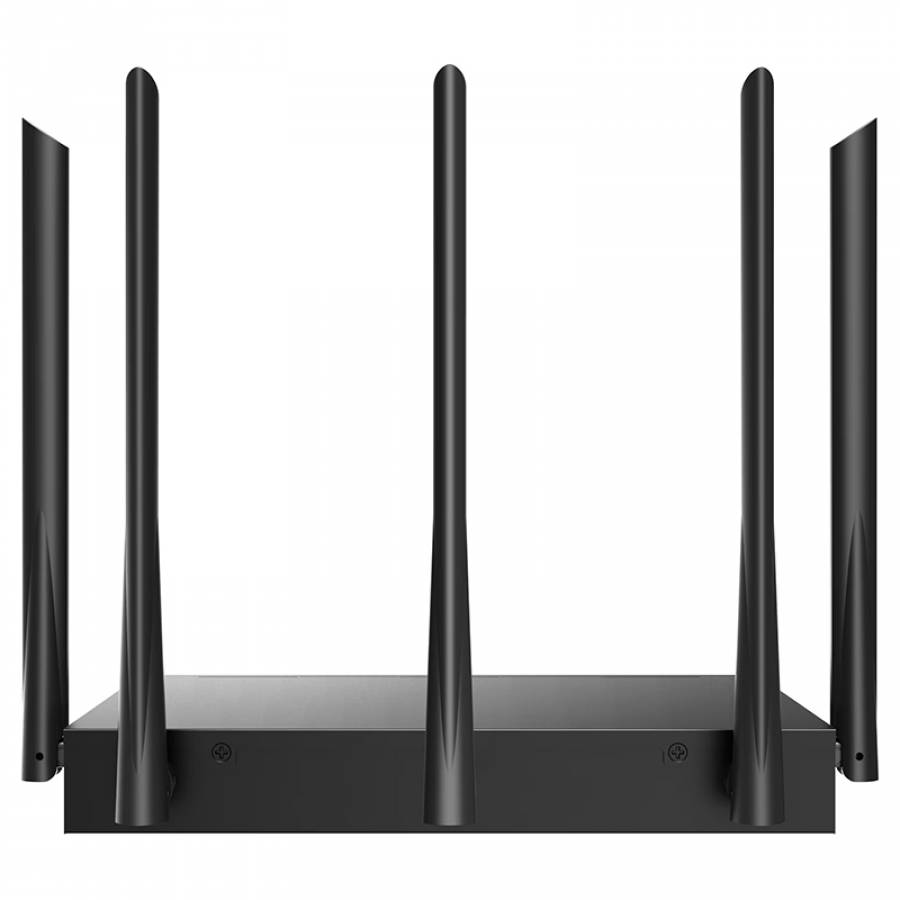 Router wireless cu viteza de transfer 3000mbps, 5 antene si dual band.