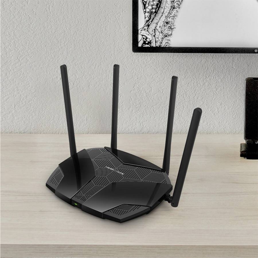 Router 4 Porturi Gigabit Wi-fi 6 Ac1800 Mercusys
