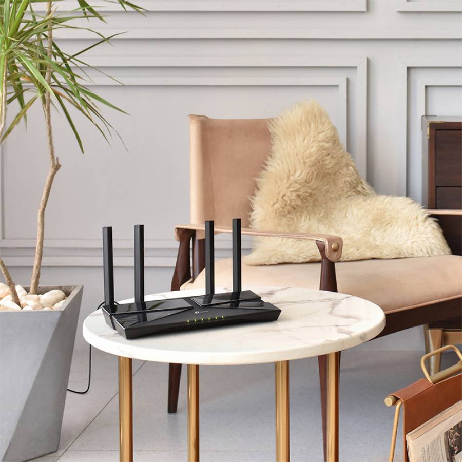 Router 4 Porturi Gigabit Wi-fi 6 Ax1800 Tp-link