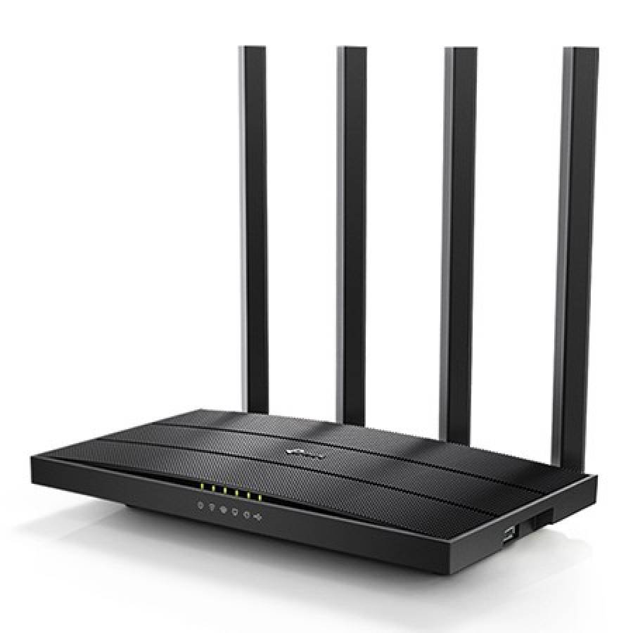 Router Wireless Gigabit Archer C6U TP-Link negru - 1200 Mbps