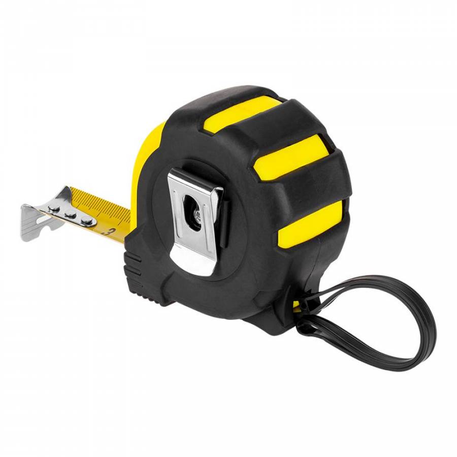 Titlu: Ruleta Otel Lacuit 25mm 5m Rebel