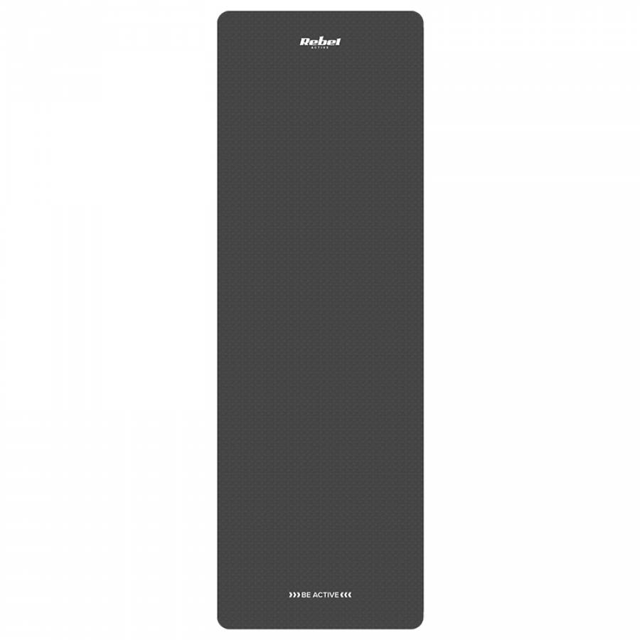 Saltea grosime 0.6 cm, negru, dimensiune 183x61 cm.