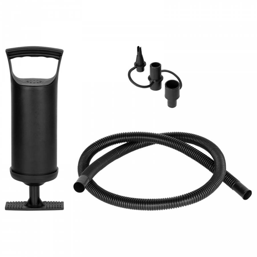 Pat gonflabil cu pompa inclusa, ideal pentru activitati outdoor.