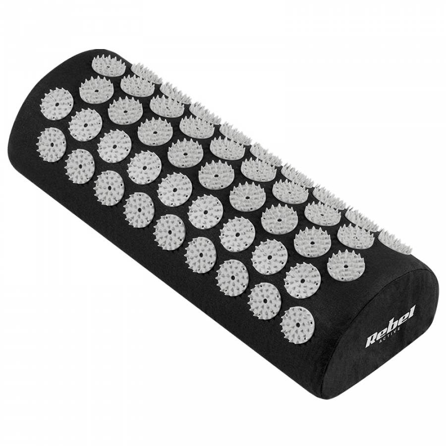 Saltea terapeutică cu pernă pentru presopunctura, de dimensiuni XL.