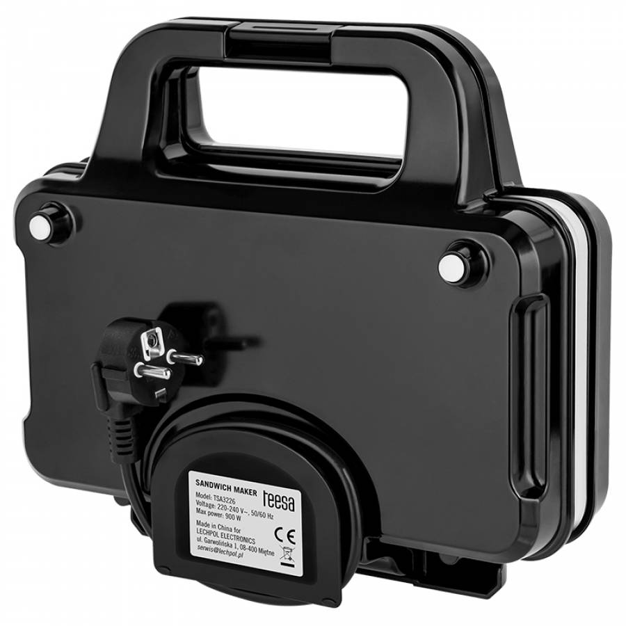 Sandwich Maker Ceramic Xxl 900w Teesa