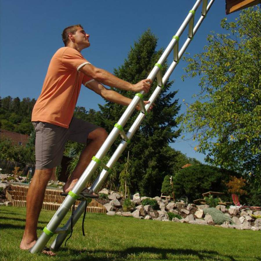 Scară Extensibilă din Aluminiu 3.8m Greutate Maxim 150kg