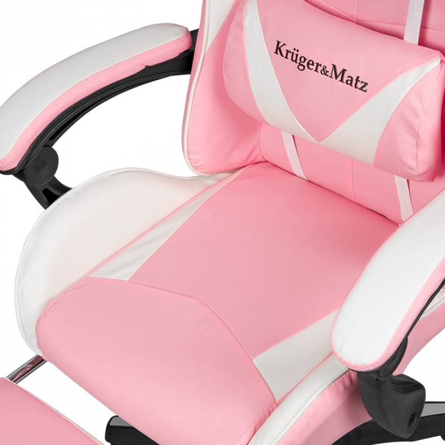 Scaun Jocuri Luptator GX-150 Roz Eco Kruger&matz