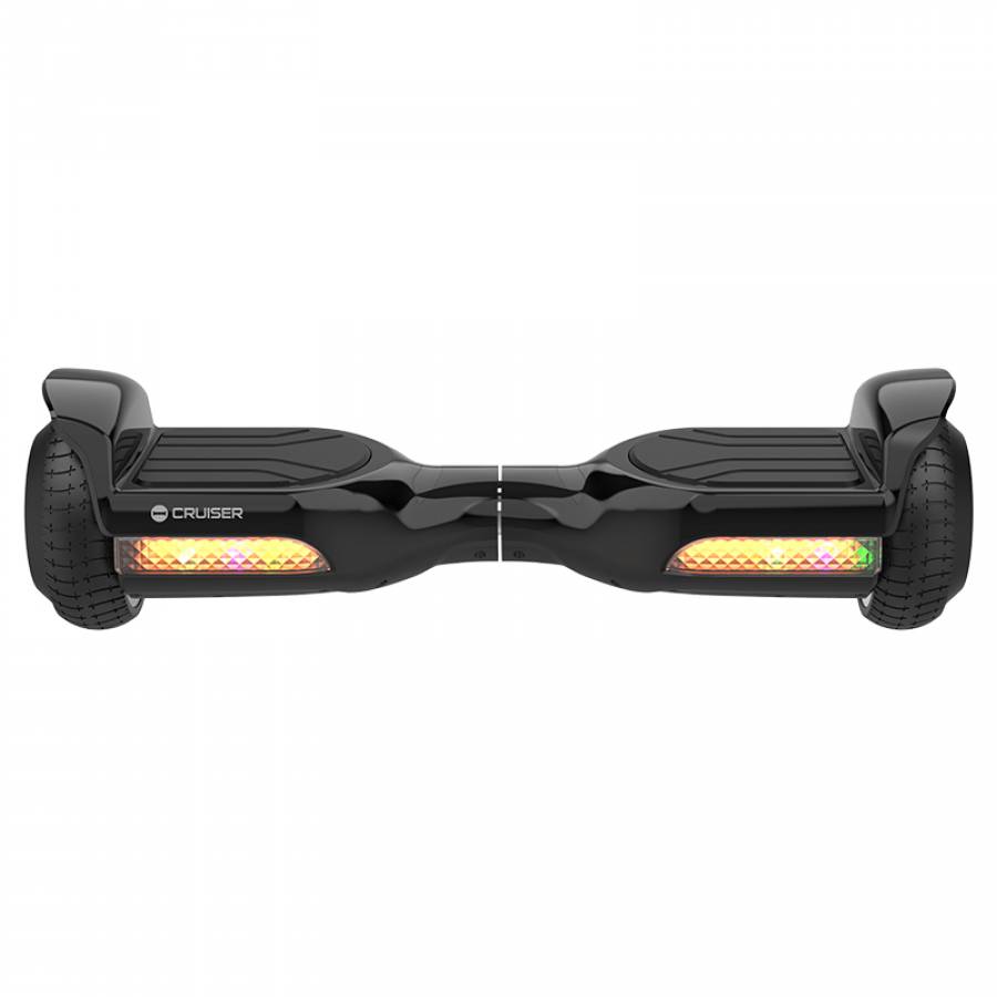 Scooter Hoverboard Racer - Rebel Black Matte finish.