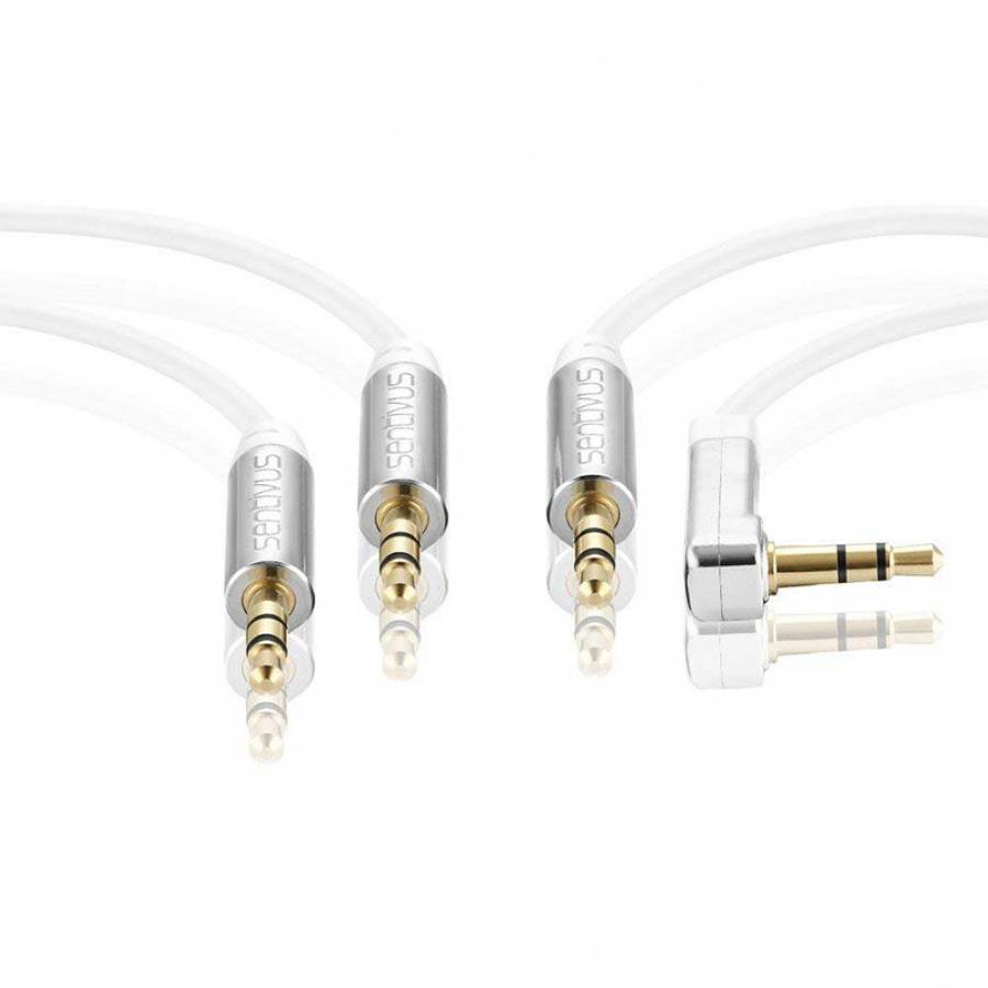 Set 2 Cablu 3.5 Tata - 3.5 Tata 0.5m Sentivus