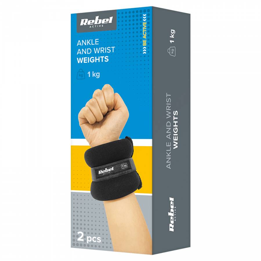 Setul de greutati pentru incheietura mainii de la Rebel Active.